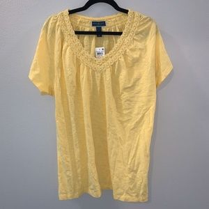 Karen Scott Plus Size Tee Shirt